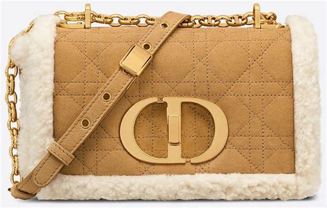 dior caro shearling|Dior caro bag.